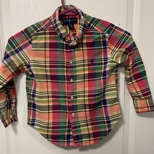 Plaid Polo